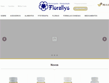 Tablet Screenshot of florallys.com.br